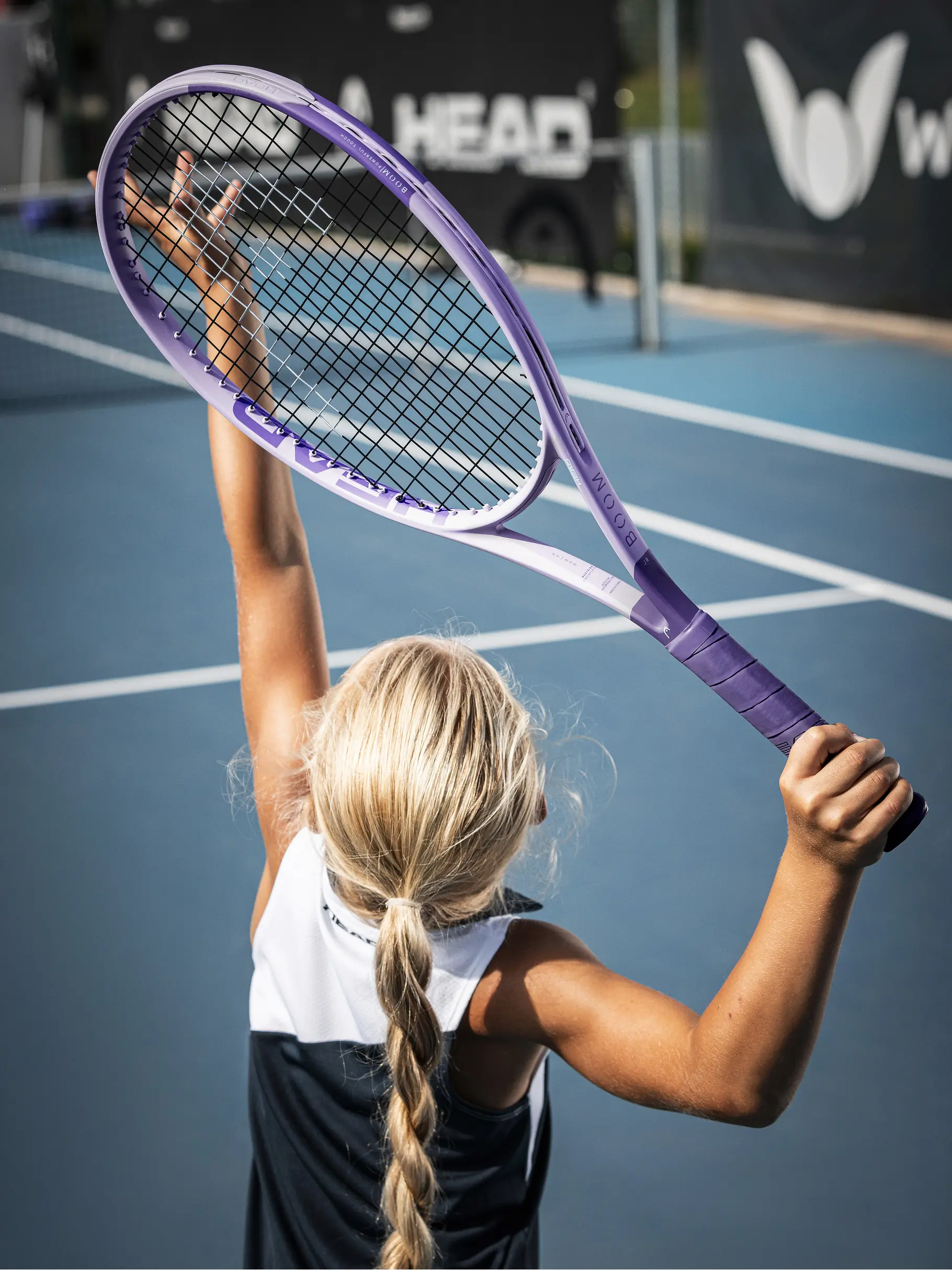 HEAD Boom Jr. Alternate Junior Tennis Racquet ( Purple) - Image 4