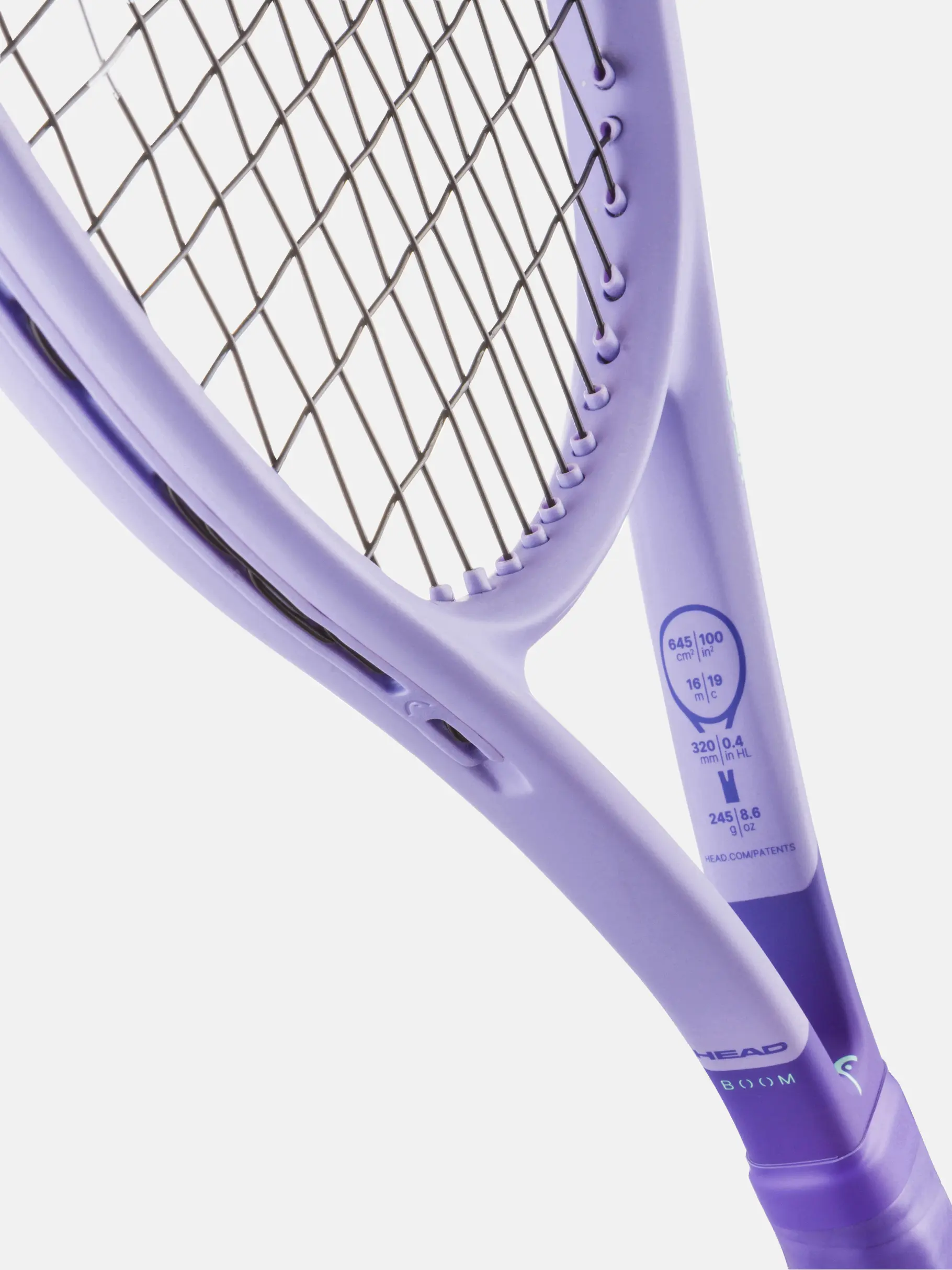 HEAD Boom Jr. Alternate Junior Tennis Racquet ( Purple) - Image 2